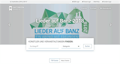 Desktop Screenshot of kartenkiosk-bamberg.de